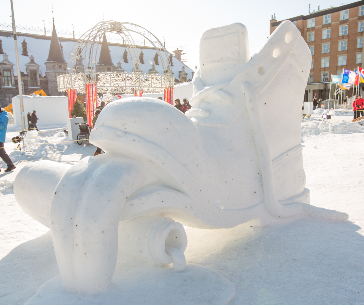 Une botte saoule de la Beauce au Carnaval de Québec L’Éclaireur Progrès