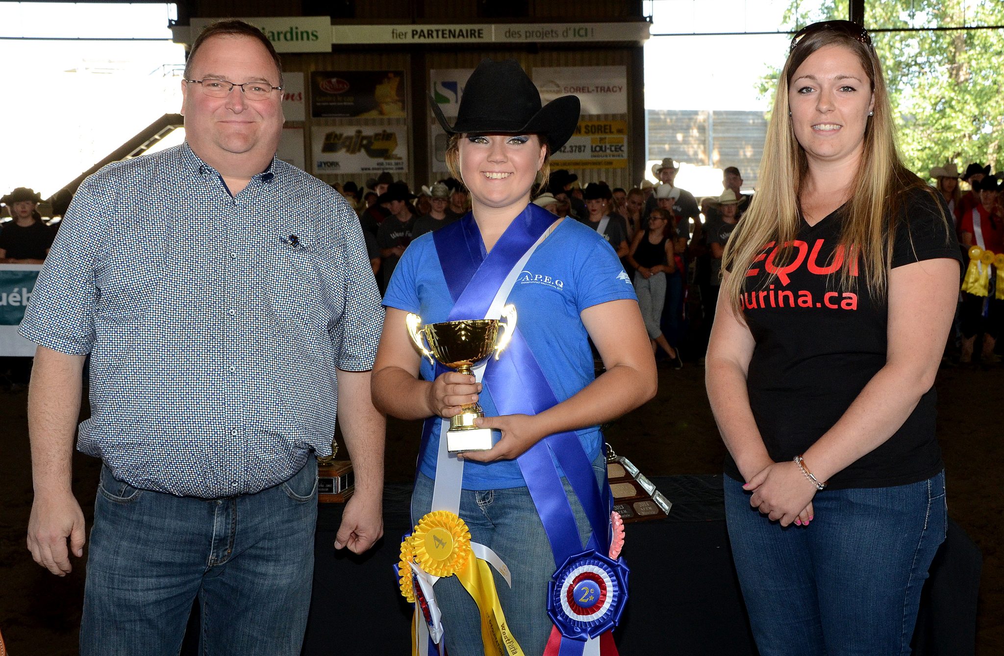 Laura Lessard accumule les prix au Championnat d’équitation western - L ...