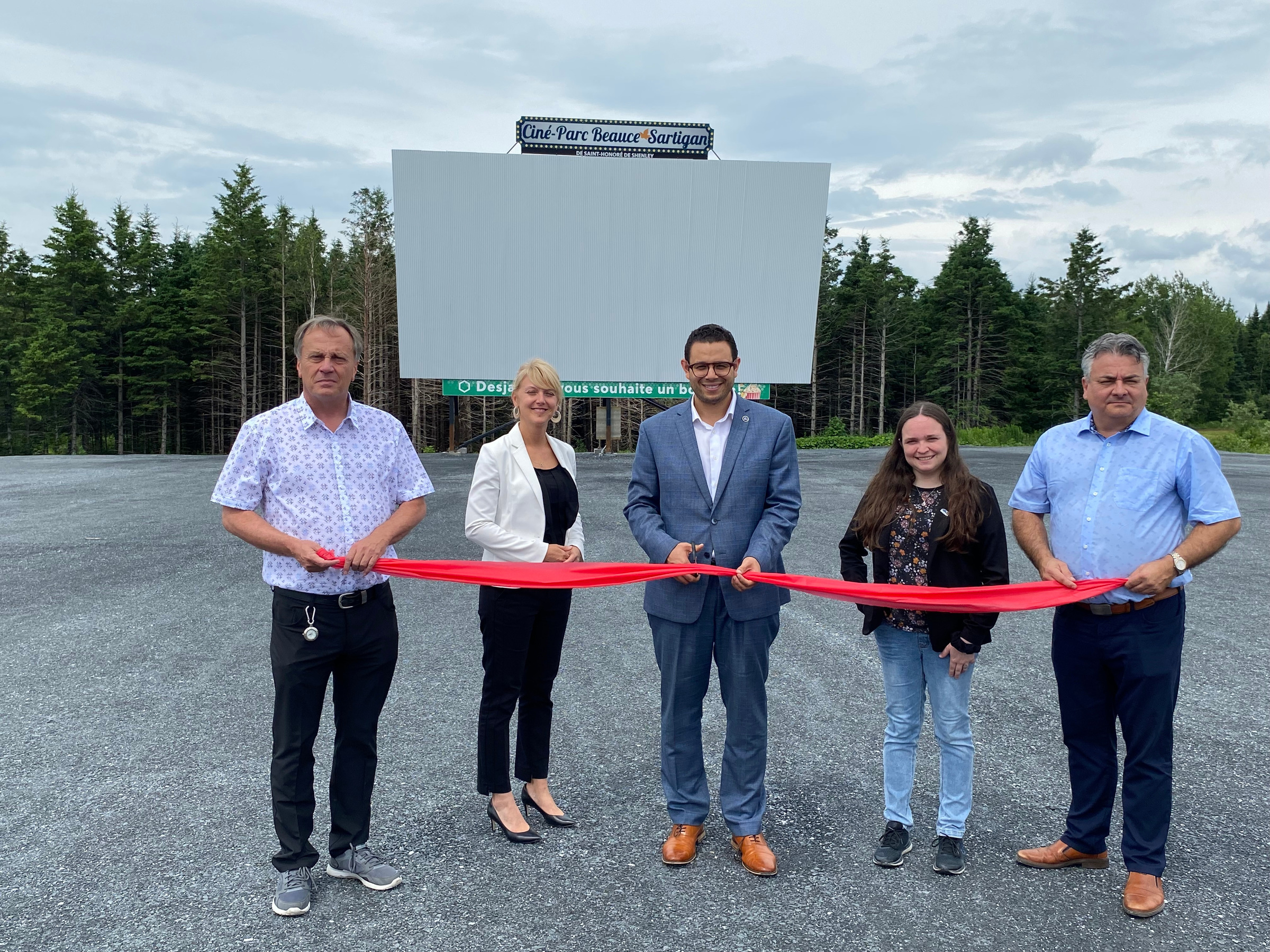 Le cinéparc BeauceSartigan renaît à SaintHonoré L’Éclaireur