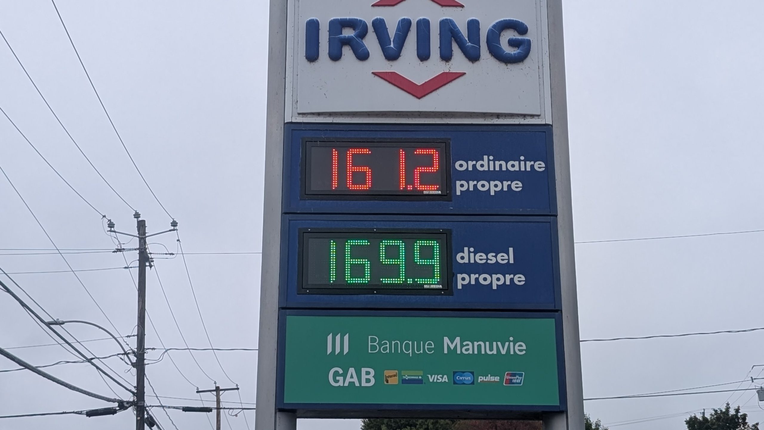 Prix De L essence In gal Dans La R gion L claireur Progr s prix-de-l-essence-in-gal-dans-la-r-gion-l-claireur-progr-s