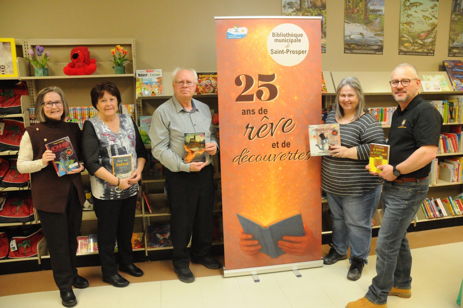 Programmation spéciale pour les 25 ans de la bibliothèque de Saint ...